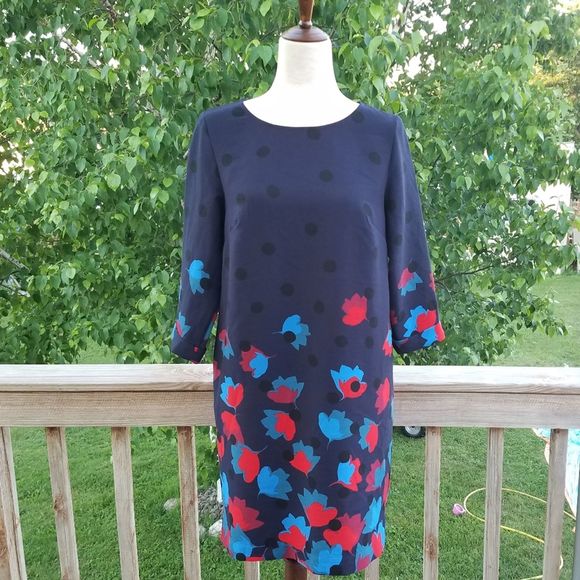 Boden Dresses & Skirts - Size 8R Boden Floral Long Sleeve Dress